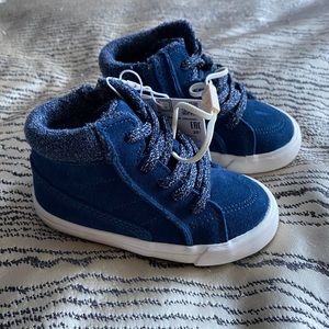 Zara Baby Boy High-Top Sneakers Size 5.5